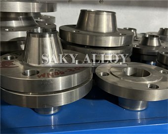 What types of titanium flanges are there?